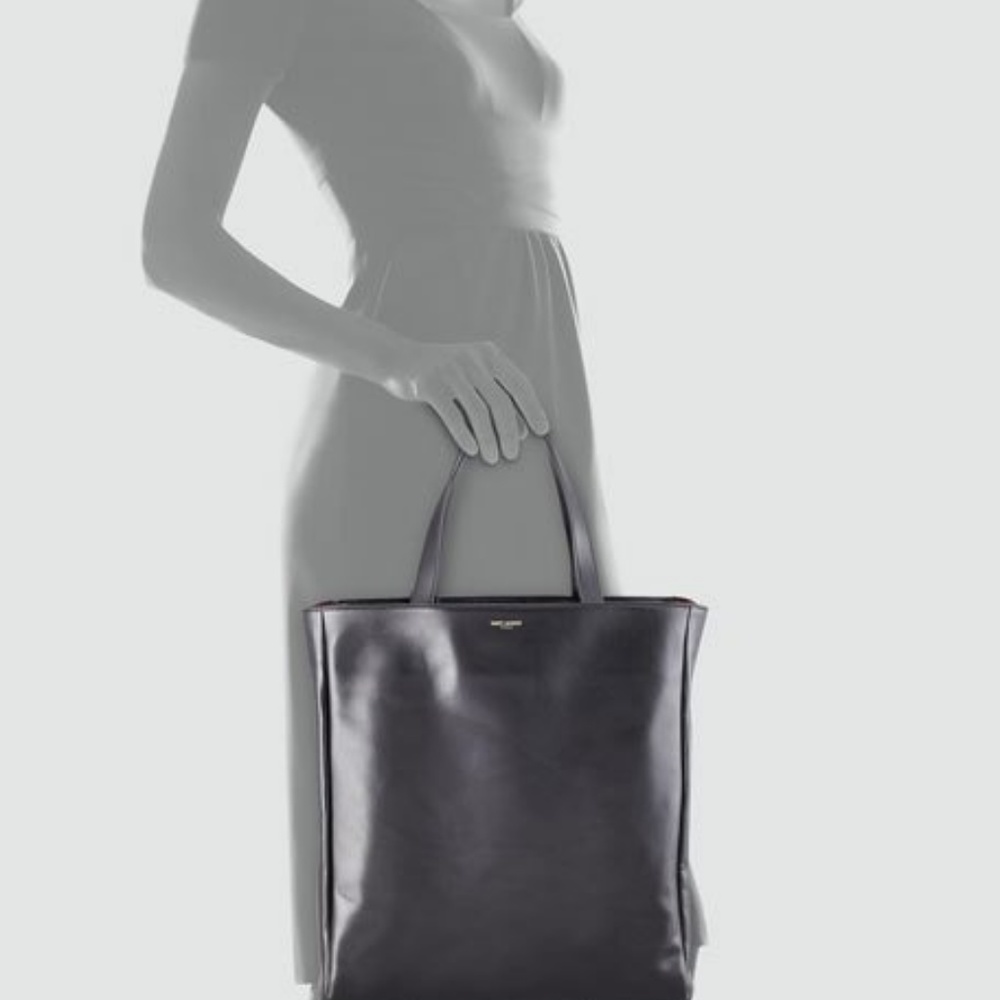 Saint Laurent Reversible  North South Shopper Tote - Picture 4 of 6